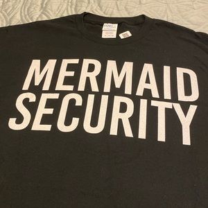 Mermaid Security XL t-shirt